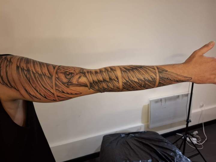 Révision artistique de tatouage Louviers
