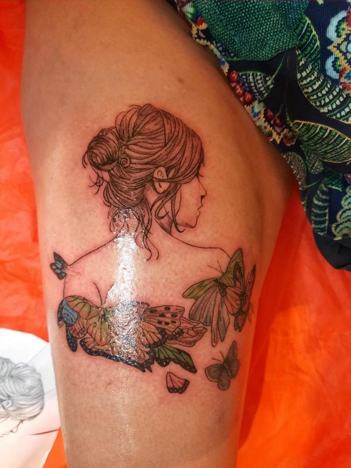 Embellissement de tatouage à Louviers