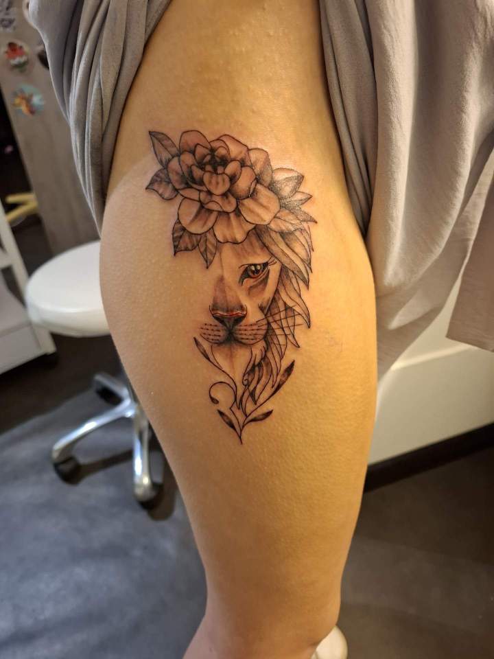 Révision artistique de tatouage Louviers